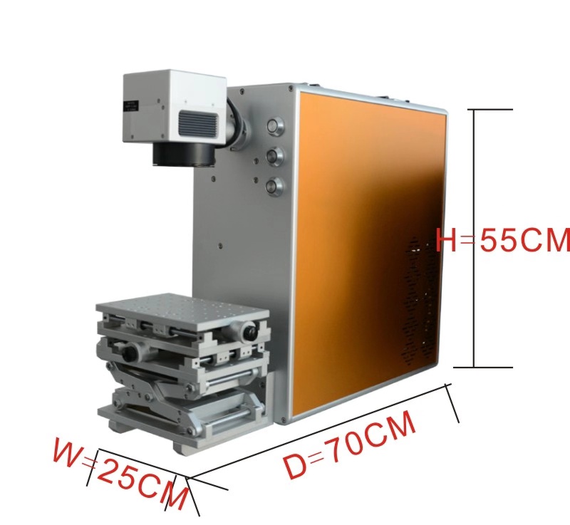 Portable Mini Fiber Laser Marking Machine Cabinet Frame for Fiber, UV Source OEM ODM Acceptable