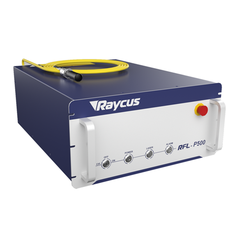 Raycus High Power Pulsed Fiber Laser Sources RFL-P500 for Rust removal on metal surface