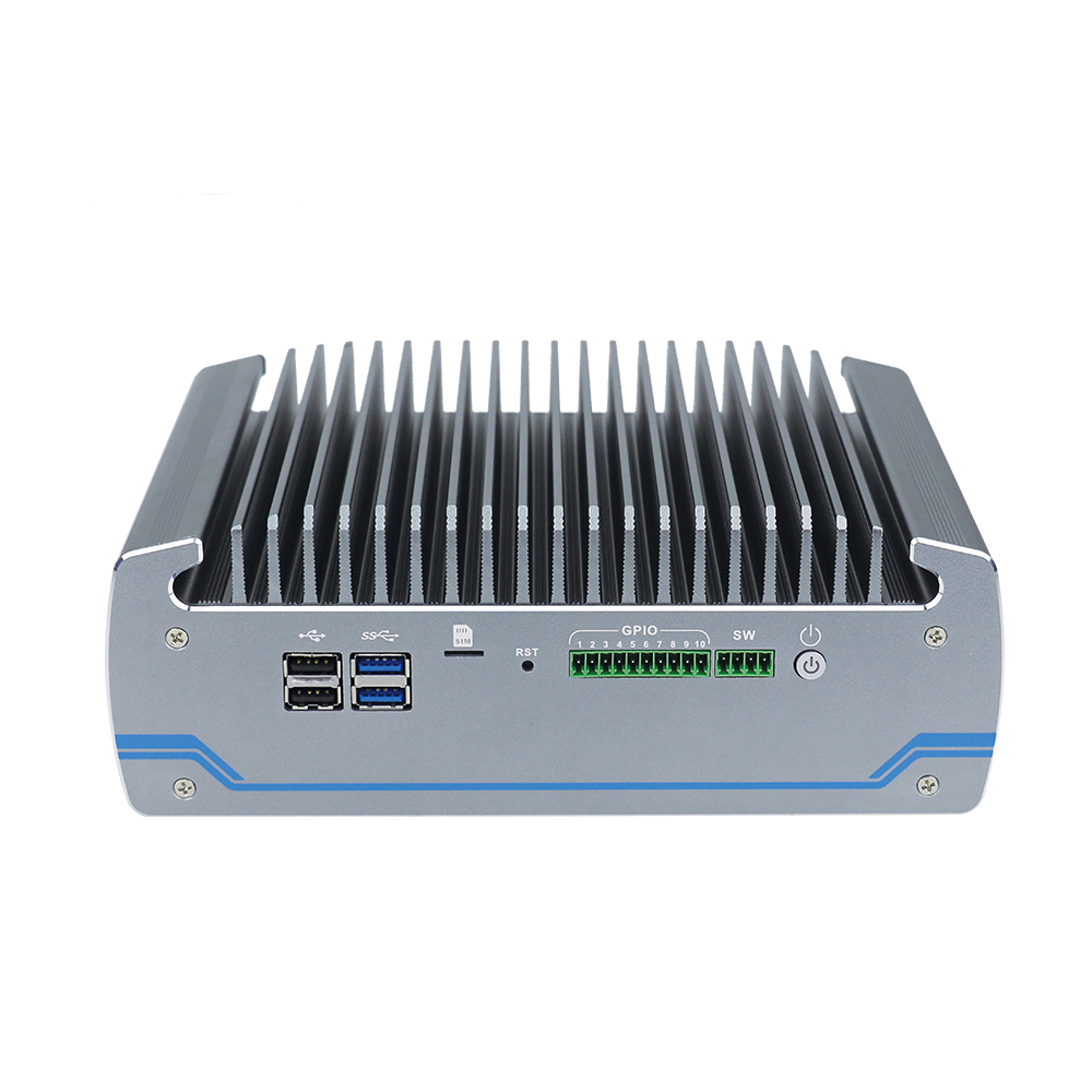 Indusrial PC IBOX-706 Plus Fanless All in One PC Aluminum Structure with I5 6200U+ 8G DDR4+128G SSD