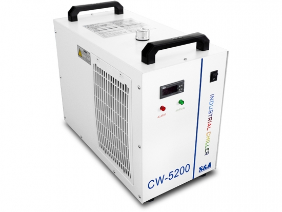 CO2 Laser Tube Water Chillers S&A Teyu CW-5200 CO2 laser tube water chillers