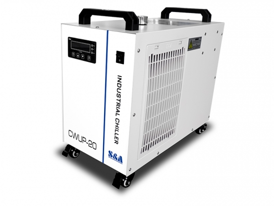 S&A Teyu Ultra-Precise Small Water Chiller CWUP-20 For 20W Solid State Ultrafast Laser