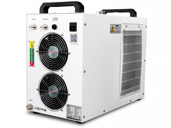 Sealed CO2 Laser Tube Water Chiller 220V 50/60Hz S&A Teyu CW-5200T Series water chiller