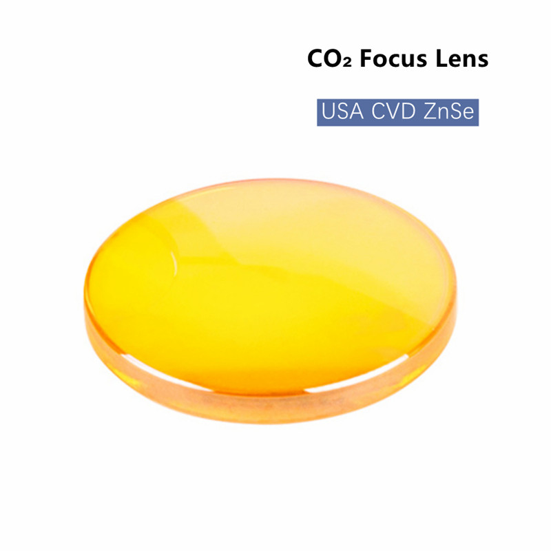 USA CVD ZnSe Focus Lens D18mm 19mm 20mm 25.4mm For Laser Cutting Machine