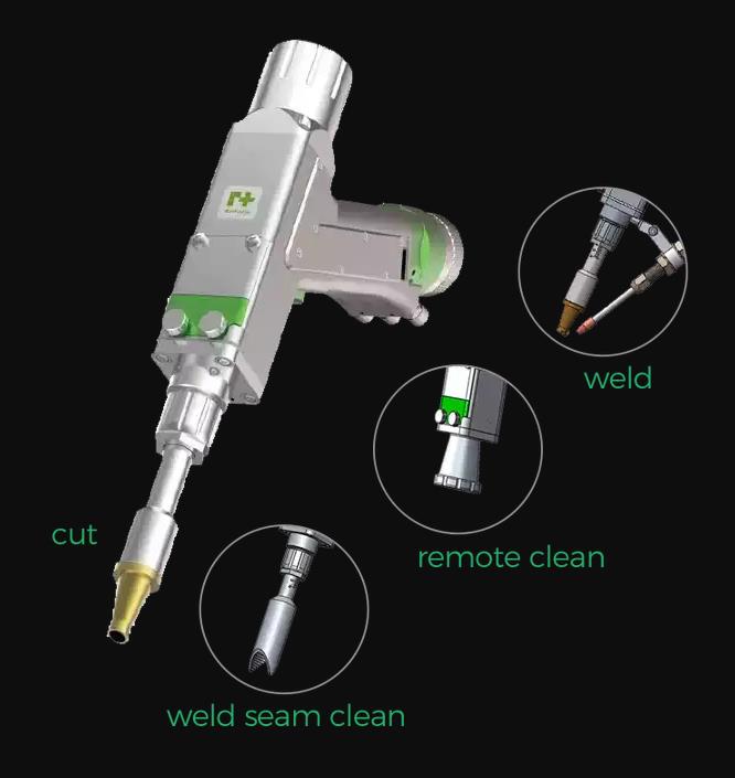 welding head laser welding machine parts