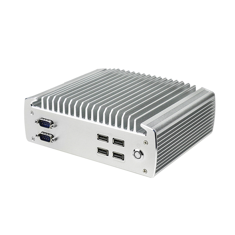 Mini Indusrial PC IBOX-101 Plus Fanless All in One PC Aluminum Structure with Intel Celeron J1900