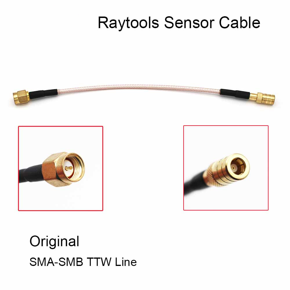 Original Raytools Sensor Cable Transformer Wire SMB-SMA TTW Line For Raytools Fiber Laser Cutting Head BT230/BT240 BM110