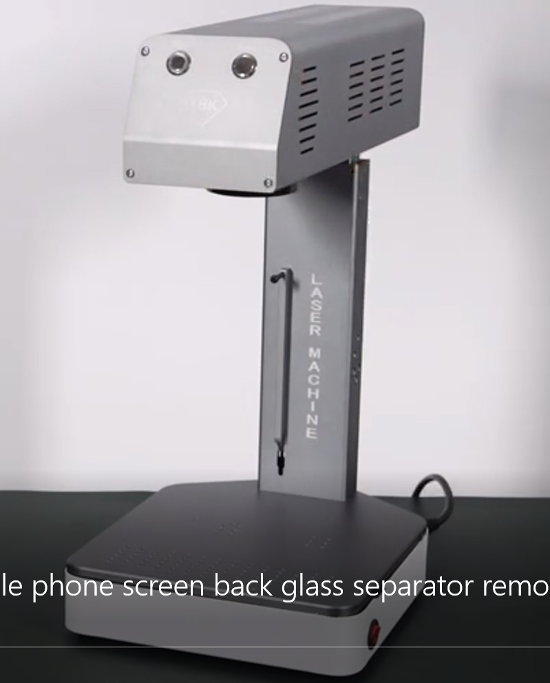 Super Mini Laser Marking Machine for Mobile Phone Screen Back Glass Separator Removal TBK-958M