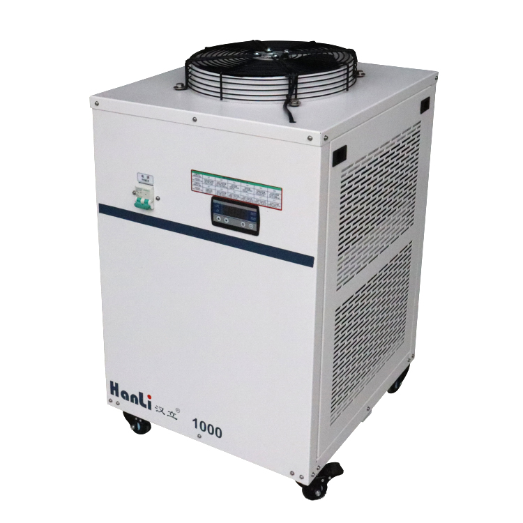 Industrial Water Chiller for 1kw Fiber Laser Source And Cutting Head Cooling Hanli HL-1000
