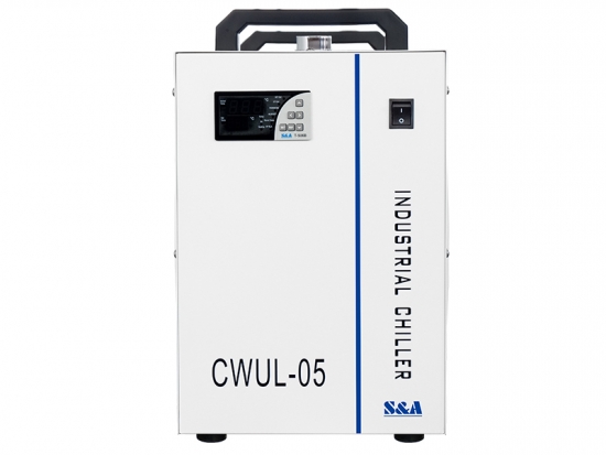 High Precision 370W UV Laser Water Chillers S&A Teyu CWUL-05 water chiller is applied for cooling 3W-5W UV laser