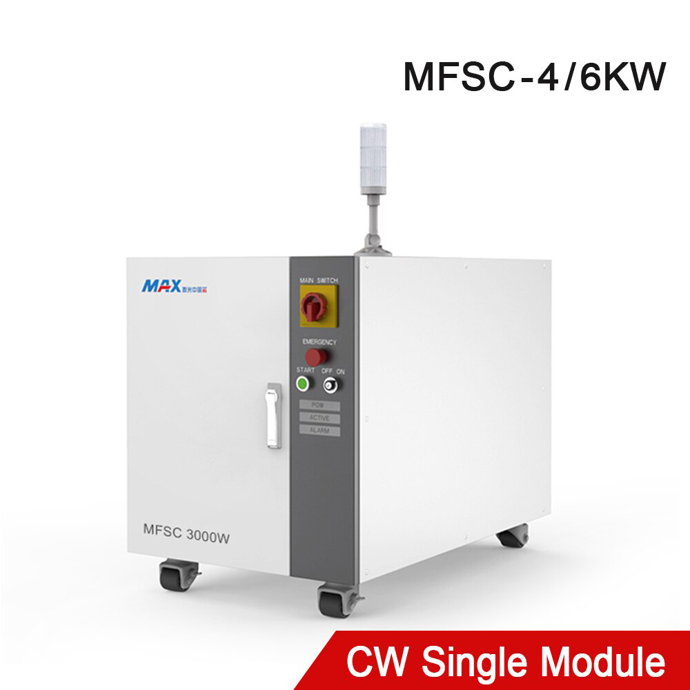 1000w 1500w 2000w MAX Single Module Continuous Fiber Laser Source 