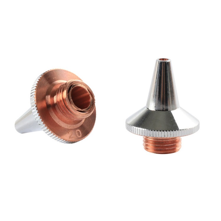 3D Nozzle D15 M8, Double 1.0mm-3.0mm for Raytools 3D、WSX 3D cutting head
