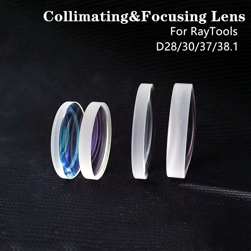 Laser cutting Collimation Lens D28 D30 F100 Meniscus & Biconvex for Raytools BM109/BT240S/BM111 WSX OSPRI laser cutting head parts