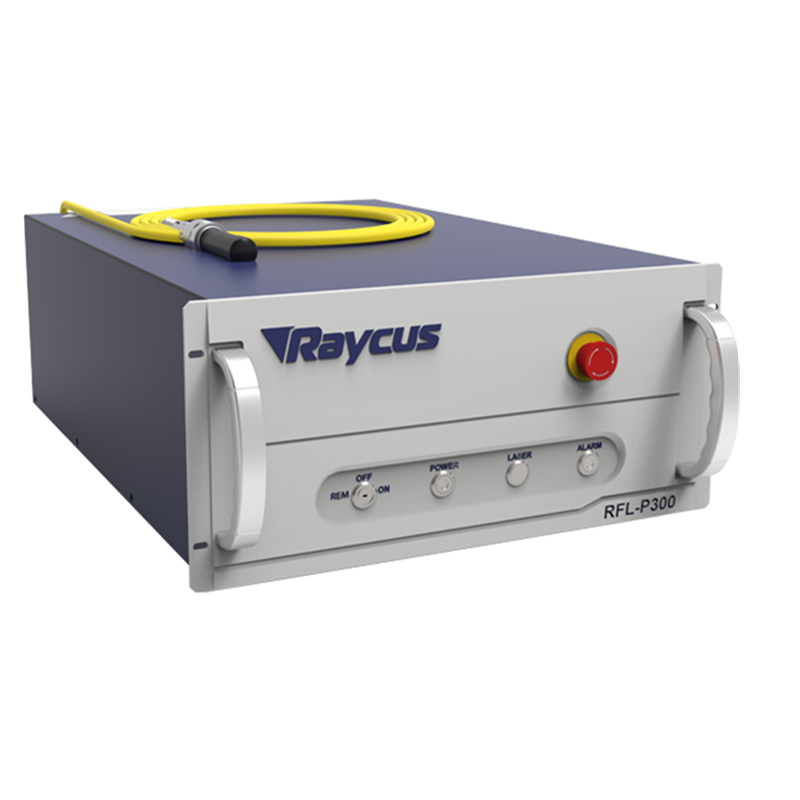 Raycus High Power Pulsed Fiber Laser Sources RFL-P300 for Rust removal on metal surface