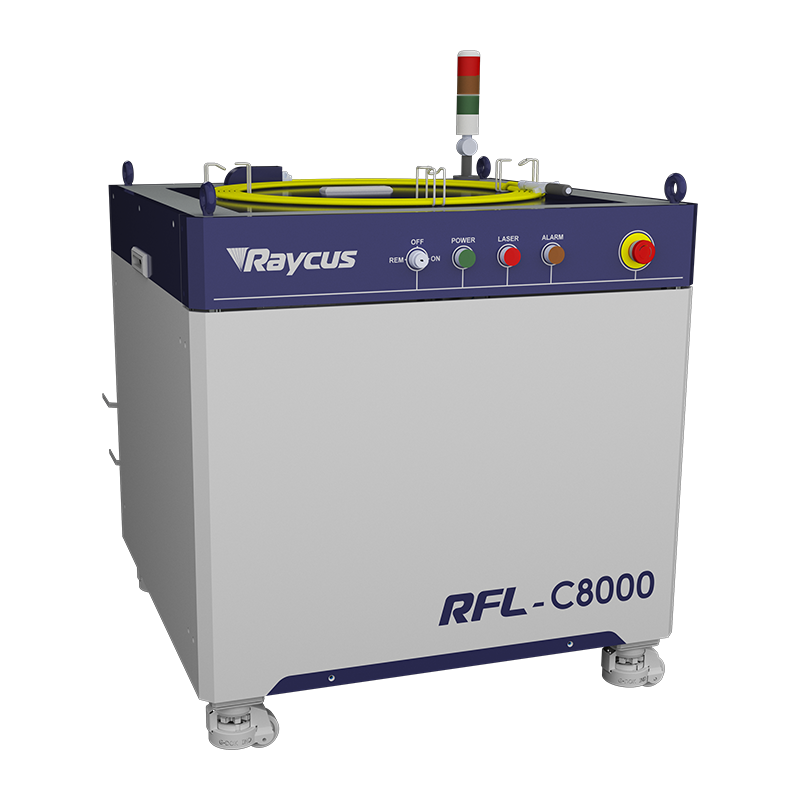 Raycus 8kw Multi-module CW Fiber Laser Source RFL-C8000X for Cutting 