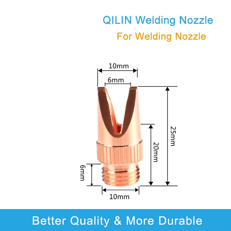 Original Laser Welding Head Nozzle Copper Qilin Nozzle