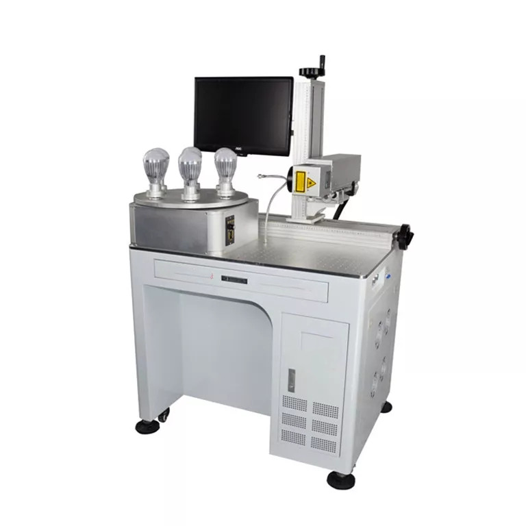 改尺寸 automatic turntable LED light marking machine_副本