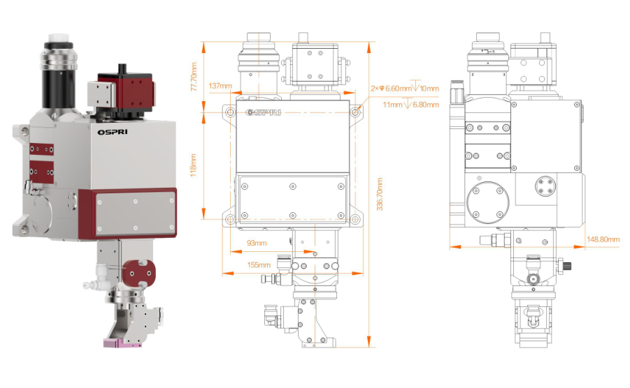 Intelligent Double-axis Wobble Welding Head