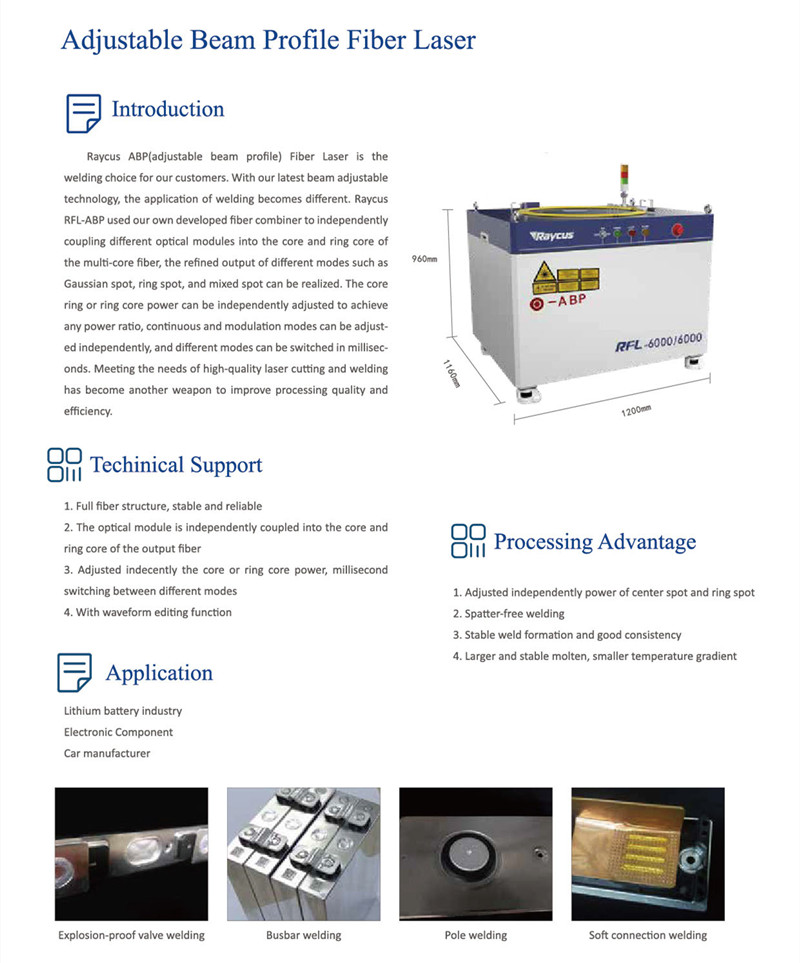 Raycus single-module 12kW laser