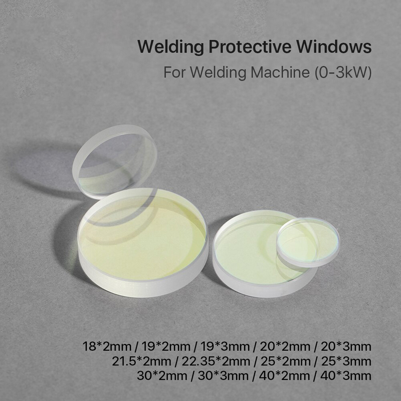 D18X2mm Protective Lens Quartz Laser Protective Window for Raytools ...