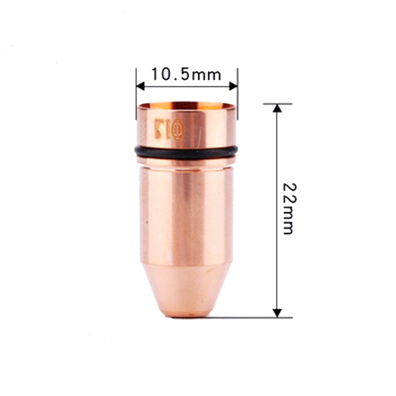 Bullet laser Nozzles for Fiber laser Cutting Head Parts Double Layer Normal Bullet Head Single Layer TIP Retainer Nut