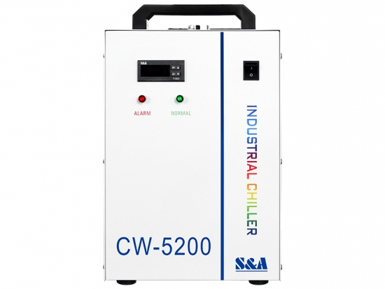 CO2 Laser Tube Water Chillers S&A Teyu CW-5200 CO2 laser tube water chillers