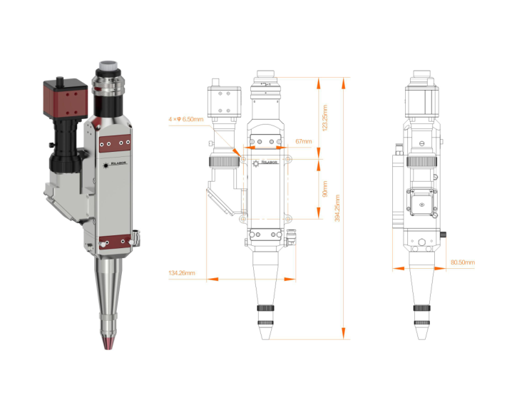 Fiber Laser Welding Head LW410