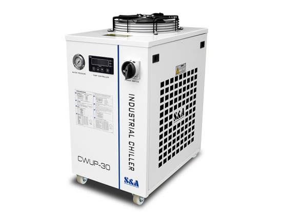 S&A Teyu Portable Laser Chiller CWUP-30 For 30W Solid State Ultrafast Laser