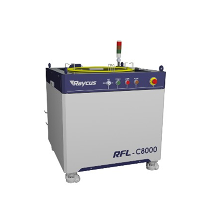 Raycus RFL-C8000X High Power CW Fiber Laser Instructions from the output head 3.3 kW to 15 kW cutting and welding