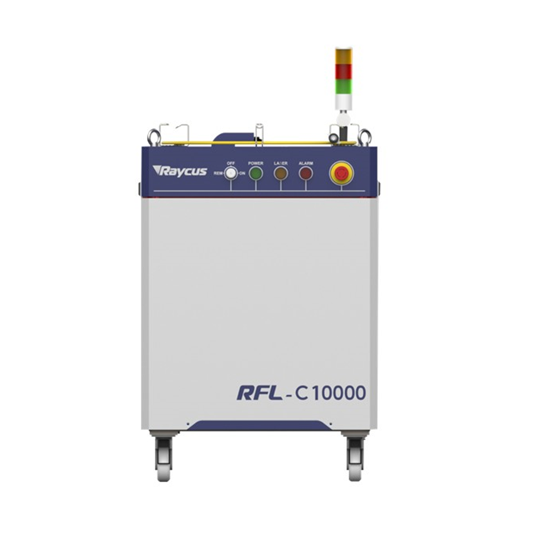 Raycus RFL-C10000X High Power CW Fiber Laser Instructions from the output head 3.3 kW to 15 kW cutting and welding