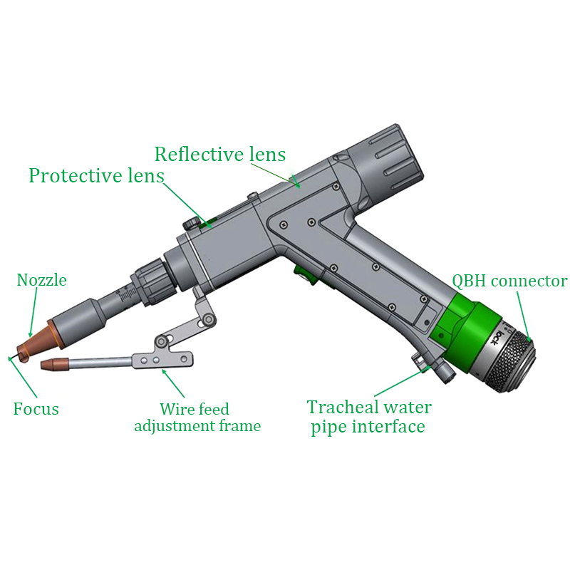 welding machine head laser welding machine
