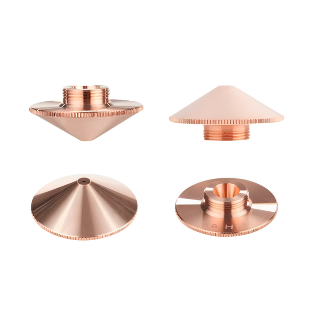 Single And Double-Layer D32*M14*H15 Laser Cutting Machine Nozzle for Fiber Laser Head Cutting Copper Nozzle