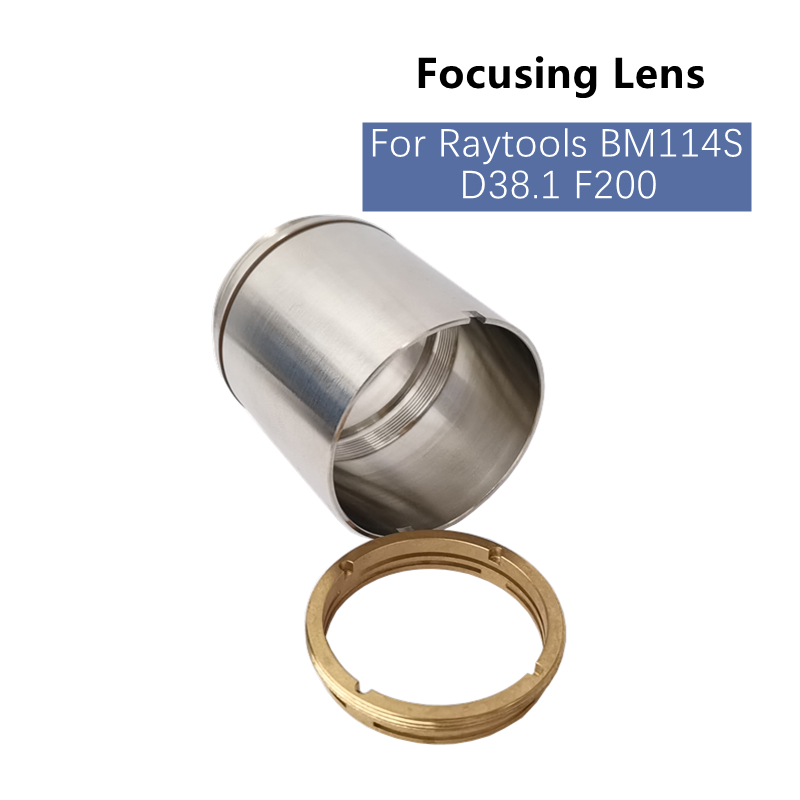 Raytools Original Laser cutting Collimation Lens D37 F100 6KW for Raytools BM114S laser cutting head