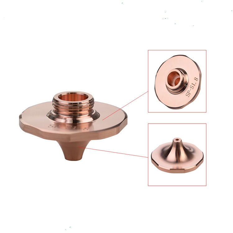Laser cutting Single SP Nozzle D28 for Precitec Procutter cutting head