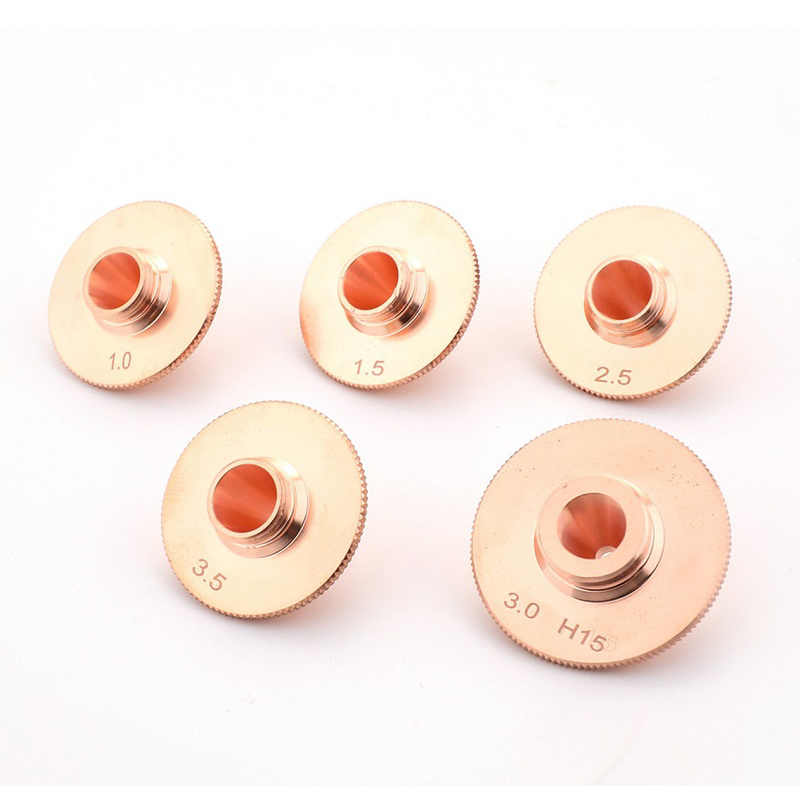 D28 laser cutting nozzle for cutting head single and double layer laser cutting nozzle D28