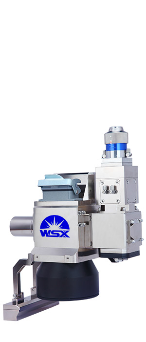 The principle of laser processing of welding head