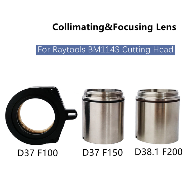 Laser cutting Aspherical Collimation Lens D37 F100 15KW for Precitec Procutter1.0 laser cutting head