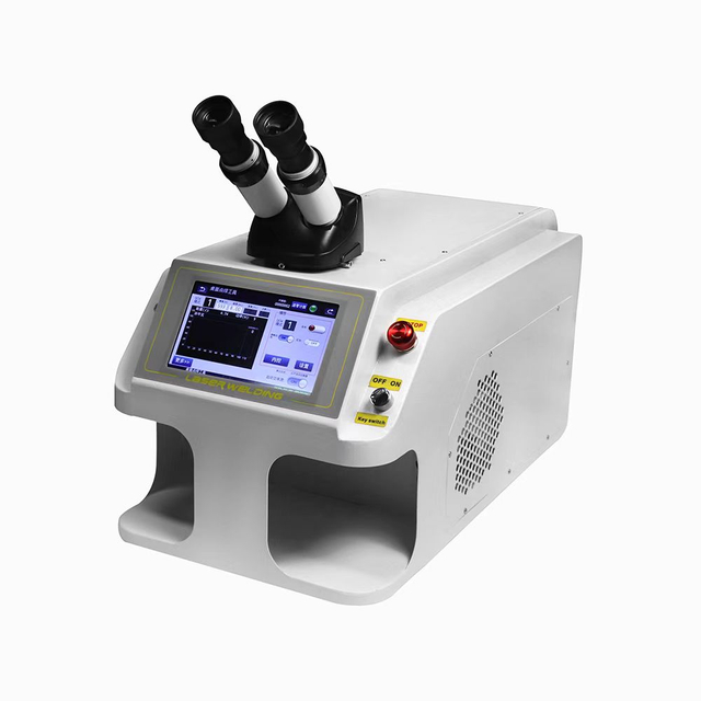 fiber laser jewelry welding machine Gold and silver jewelry repair hole spot welding trachoma and repair welding