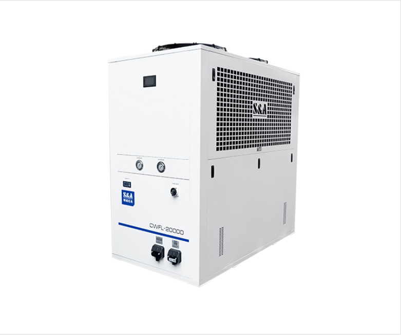 20KW Fiber Laser Source Dual Channel Water-cooled Chiller System S&A CWFL-20000