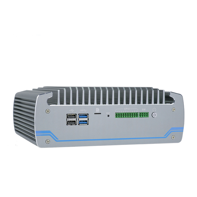 Indusrial PC IBOX-706 Plus Fanless All in One PC Aluminum Structure with Intel Celeron 3855U