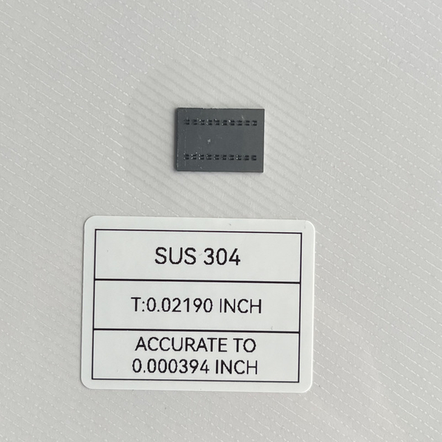 Laser Cutting for 0.100mm Metal Thin Sheets Such As Stainless Steel, Aluminum, And Copper