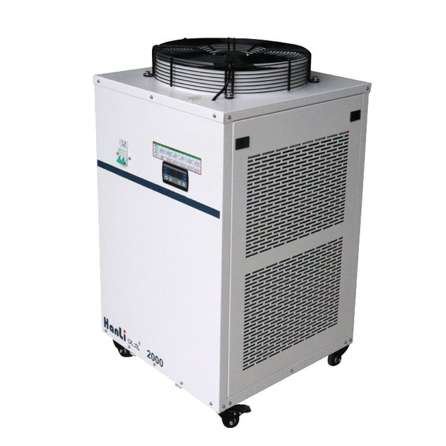 Hanli Refrigeration Small Unite Cool Chiller 2000W Water Chiller Laser Tube Fiber Laser Cutting HanLi HL-2000