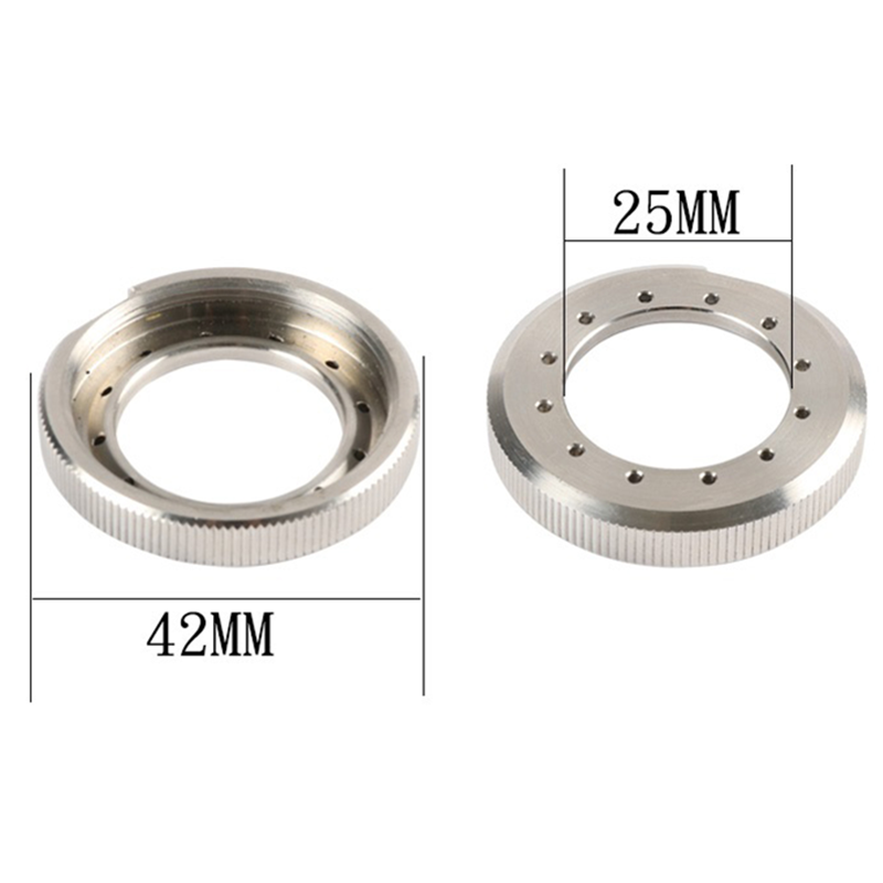 Fiber Laser Head Ceramic locker ring Nut For Lazer Ceramic Ring Laser Spare Parts Equipments For Cutters