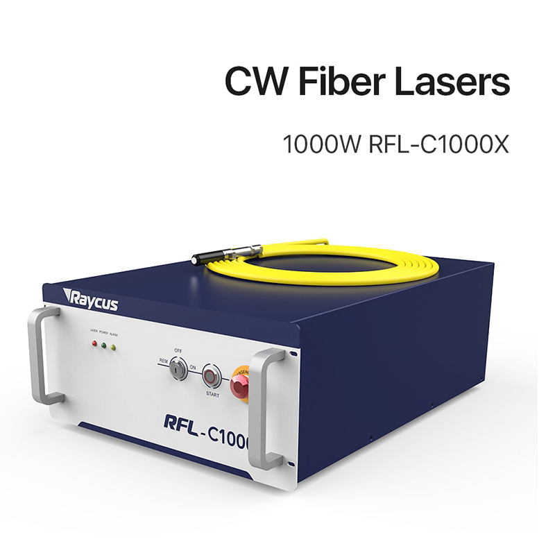 CW Raycus Fiber Laser 1000w 1500w 2000w Laser Cutting Welding Machine Source