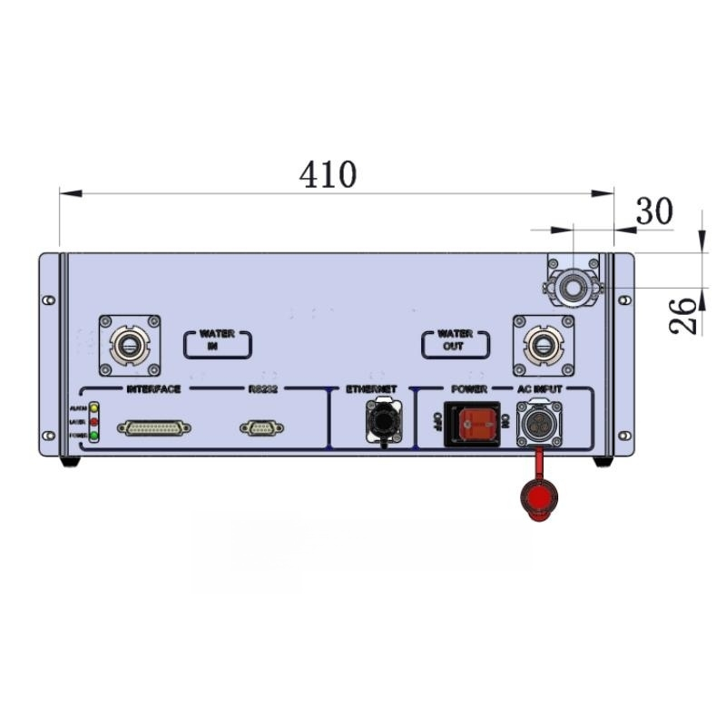 Raycus RCF-C2000/RFL-C2000H Fiber Laser Source for 2000W Laser Welding ...
