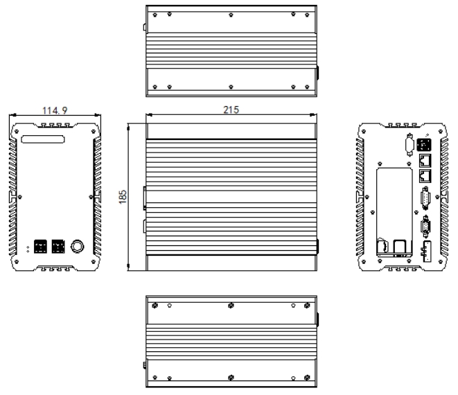 Ibox -701 plus drawing size