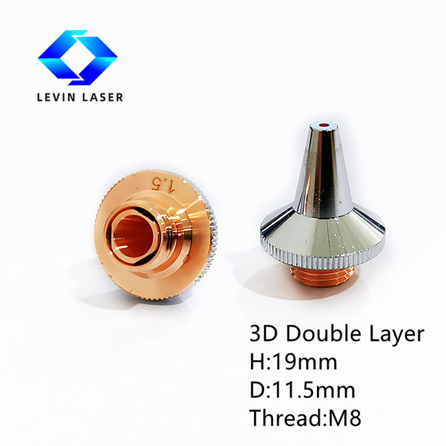 3D M8 Double Layer Raytools WSX Cutting Head