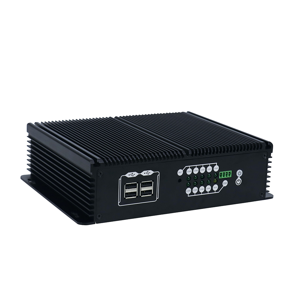 Indusrial PC IBOX-702 Fanless All in One PC Aluminum Structure with Celeron J1900 CPU+ 4G Ram
