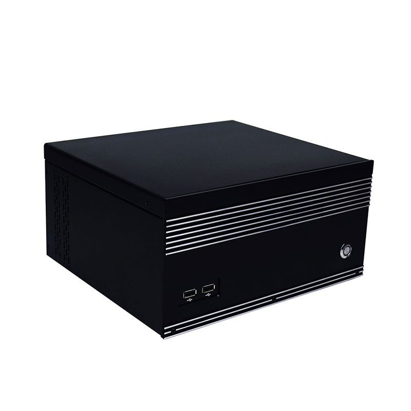 Indusrial PC ZPC X4-H110 Fanless Pure Aluminum Structure with I3 6100+ 8G DDR4+128G SSD