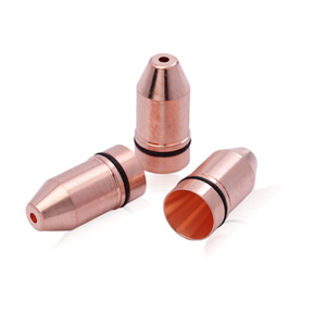 Bullet laser Nozzles for Fiber laser Cutting Head Parts Double Layer Normal Bullet Head Single Layer TIP Retainer Nut