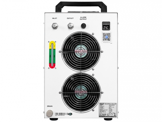 Co2 Laser Chillers 800W Cooling Capacity S&A Teyu CW-5000 co2 laser chille